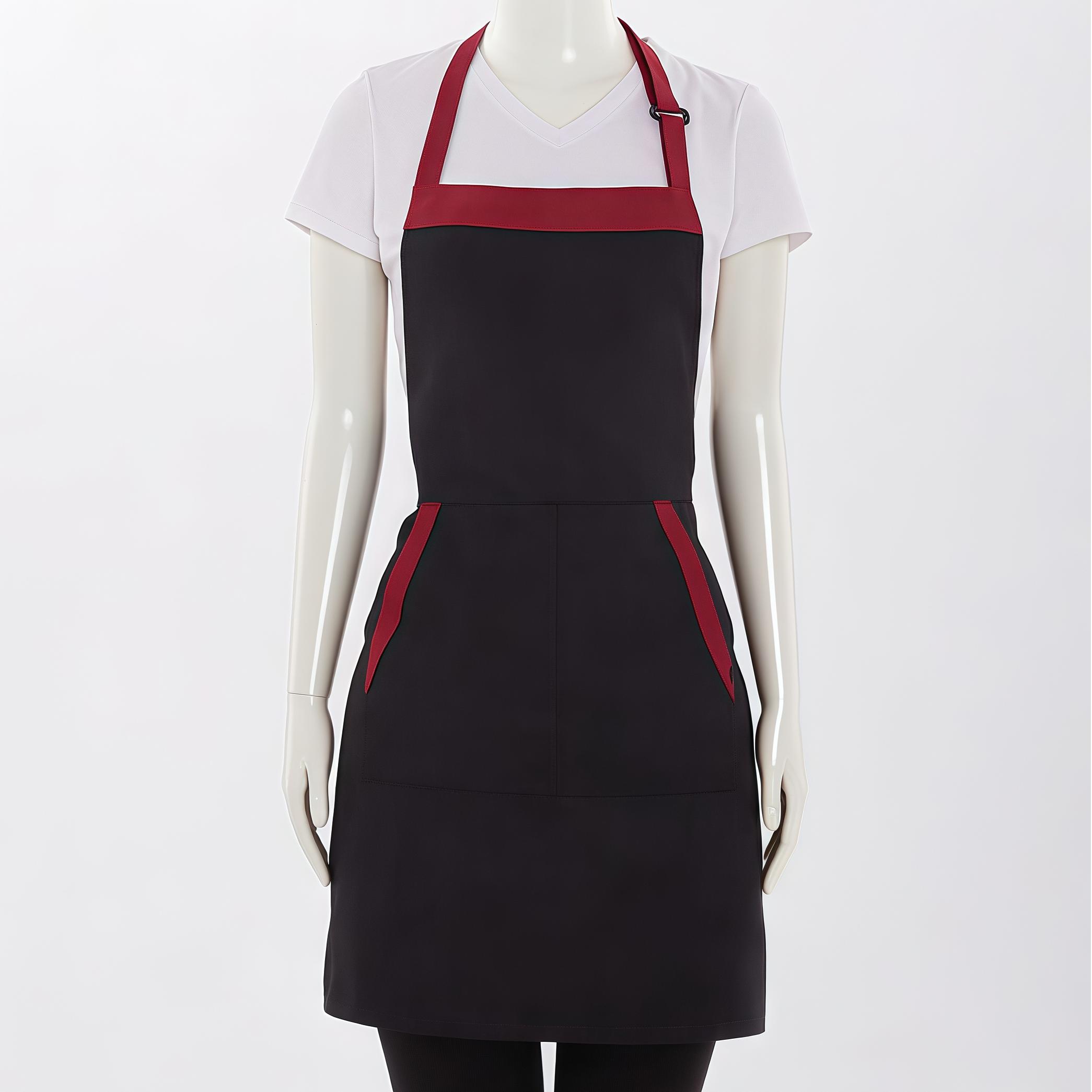 12 oz. Neck-hung adjustable apron&2pockets