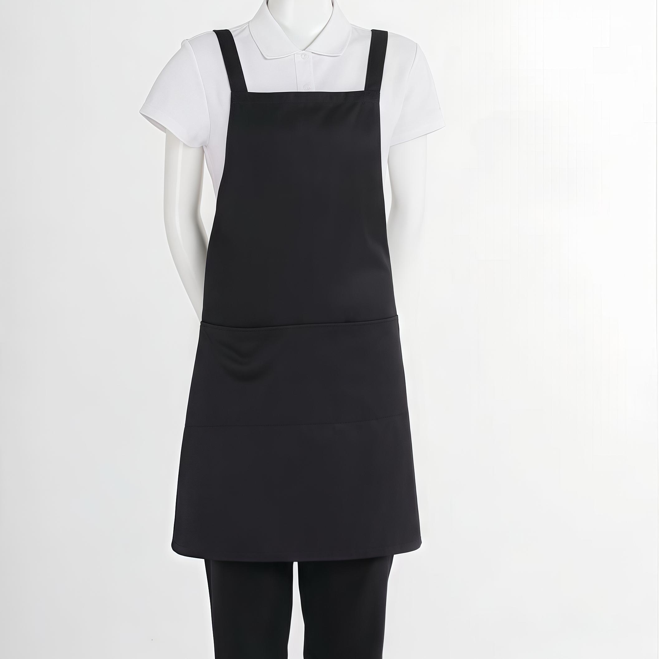 12 oz Woven knitted Kitchen Apron w/ Back support & 2 pocket