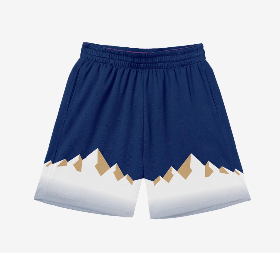 Sublimation Basketball Shorts with Pockets for Running Casual Activewear / Standard Length, 2 in shorter