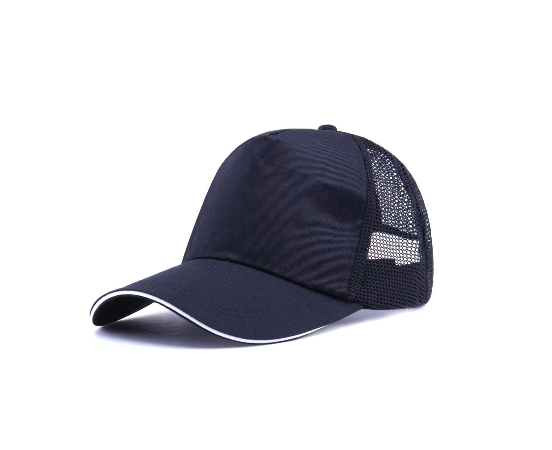  5-Panel Sandwich Trucker Mesh Cap 