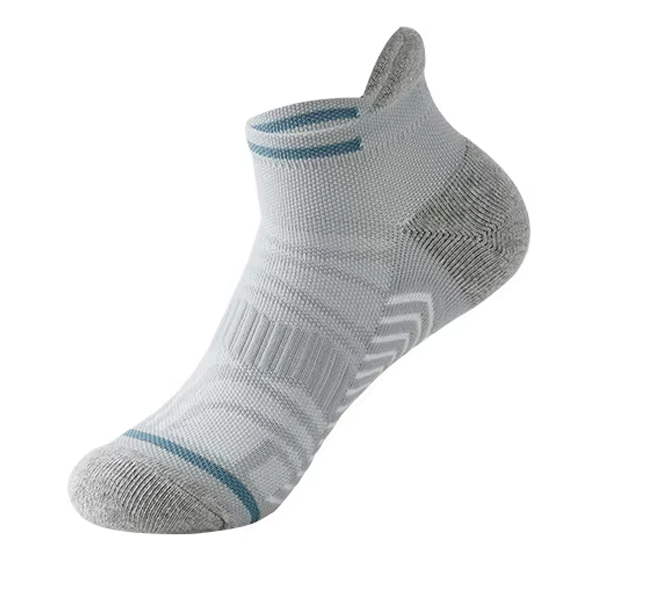 Cushioned below the calf knitted athletic socks