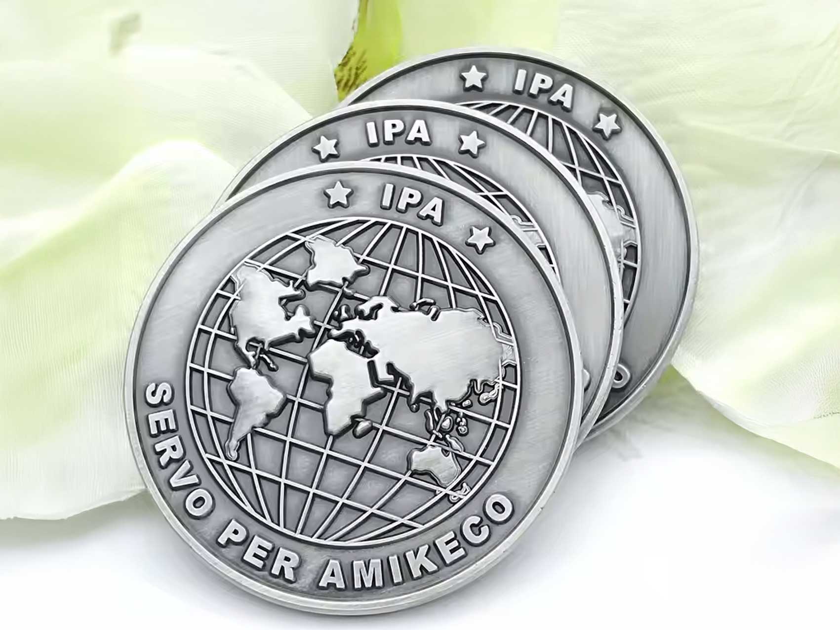 Zinc alloy challenge coins 