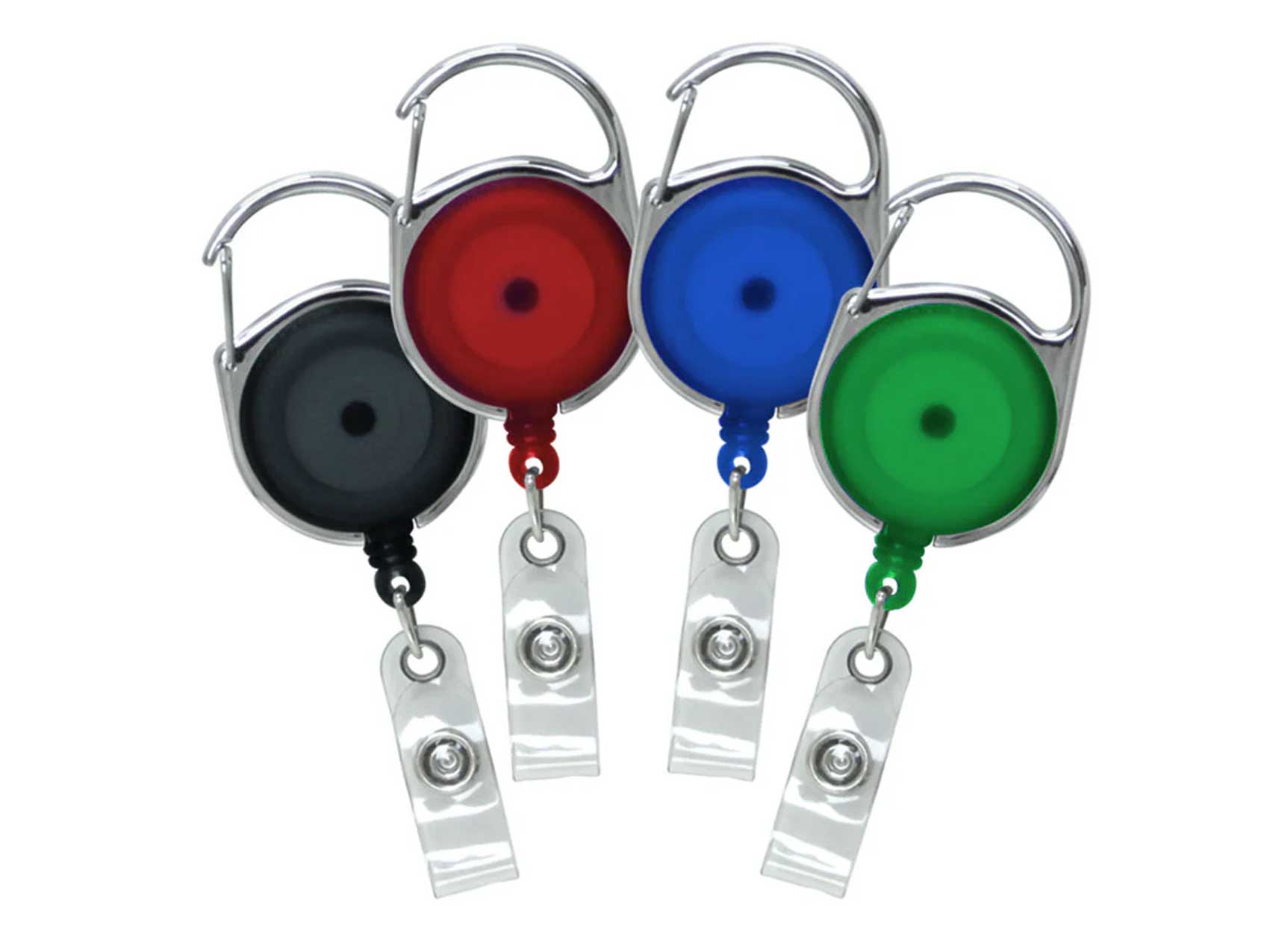 Round Carabiner Badge