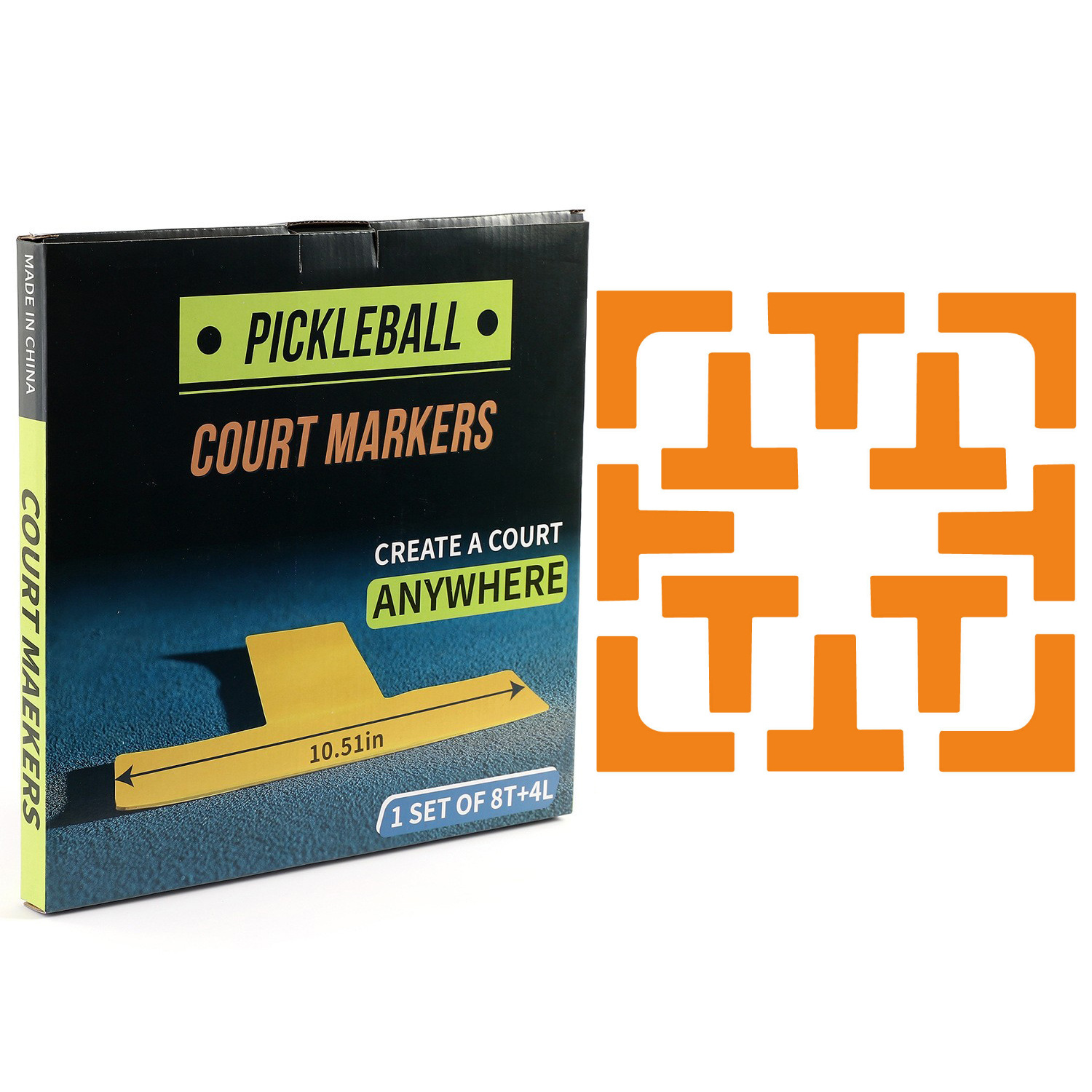Pickleball Court Markers
