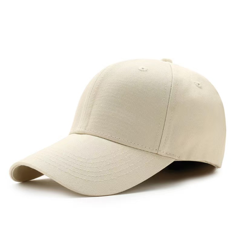 pure cotton structured Baseball Caps