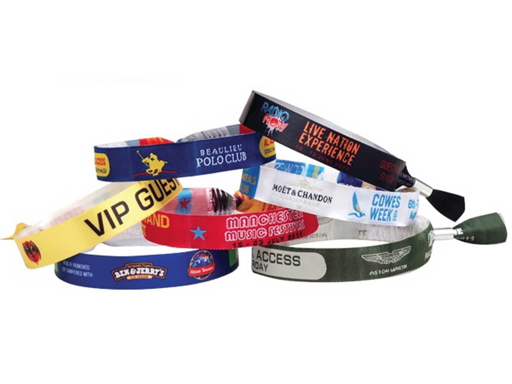 Woven Polyester Wristband