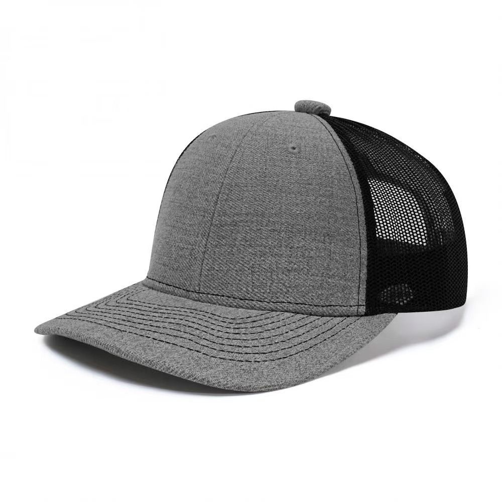 BreathEasy Heathered 6-Panel with Snapback Clouse Cap