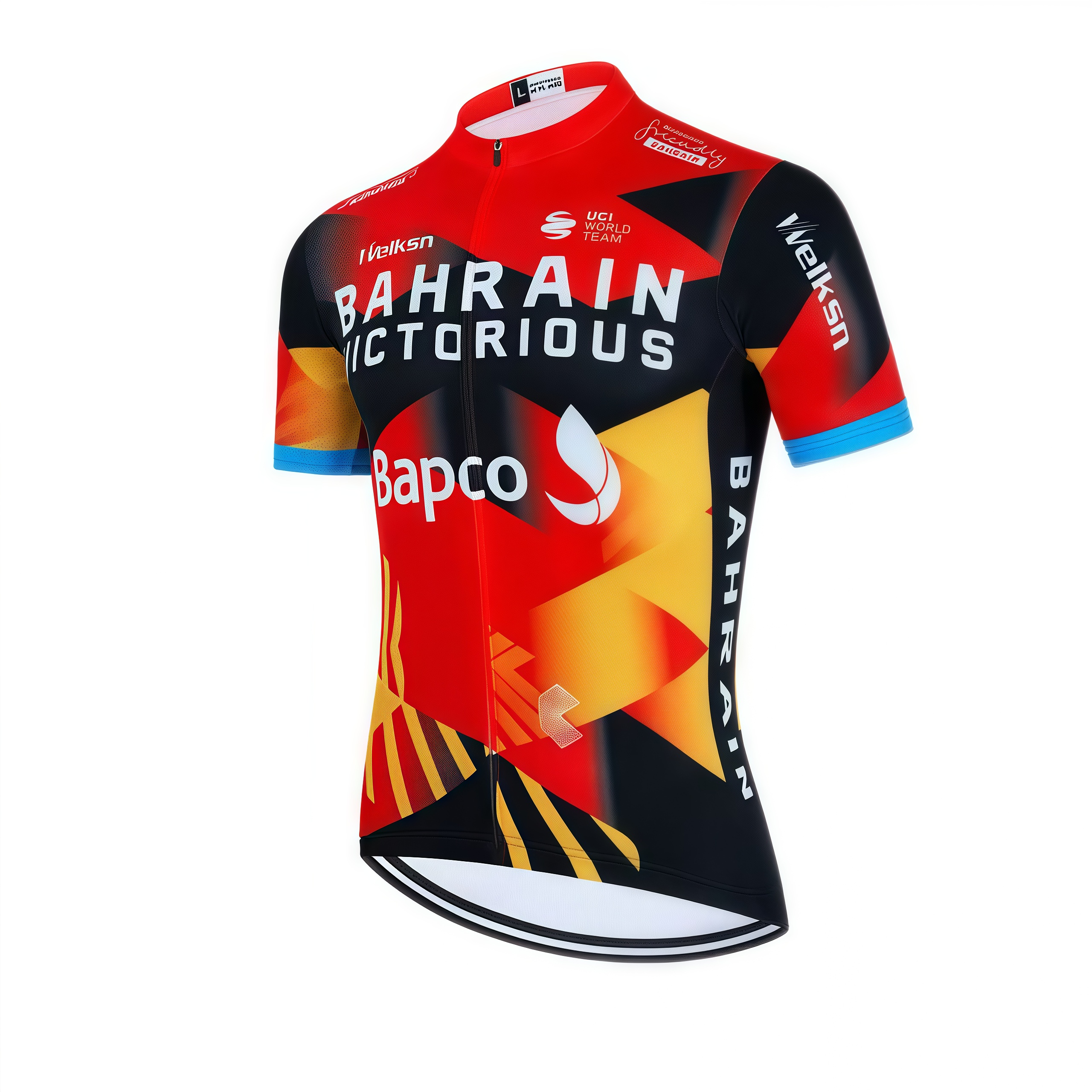 Sublimation Full zipper  Short Sleeve Cycling Jersey