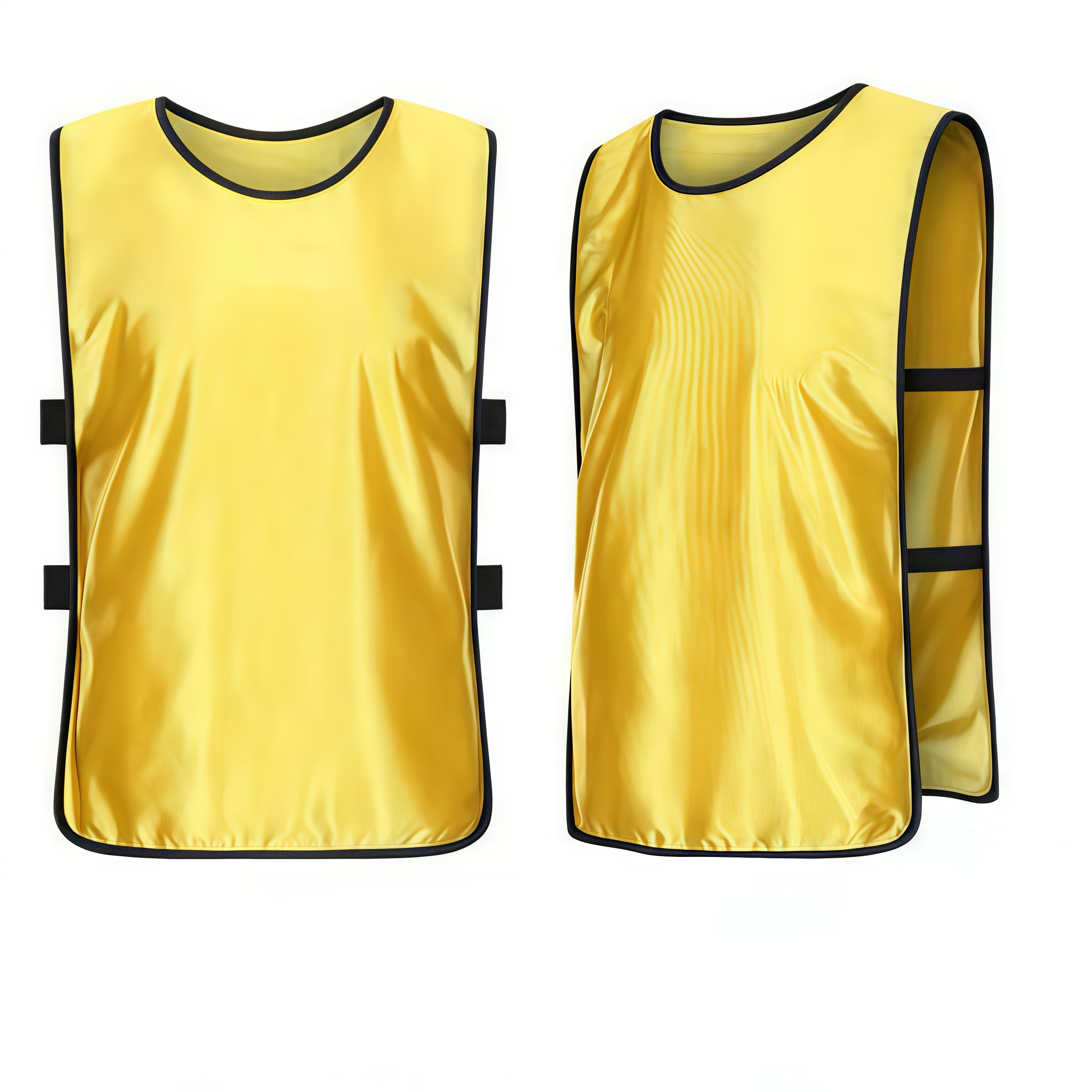 Polyester Training Pinnie With Elastic Side Straps