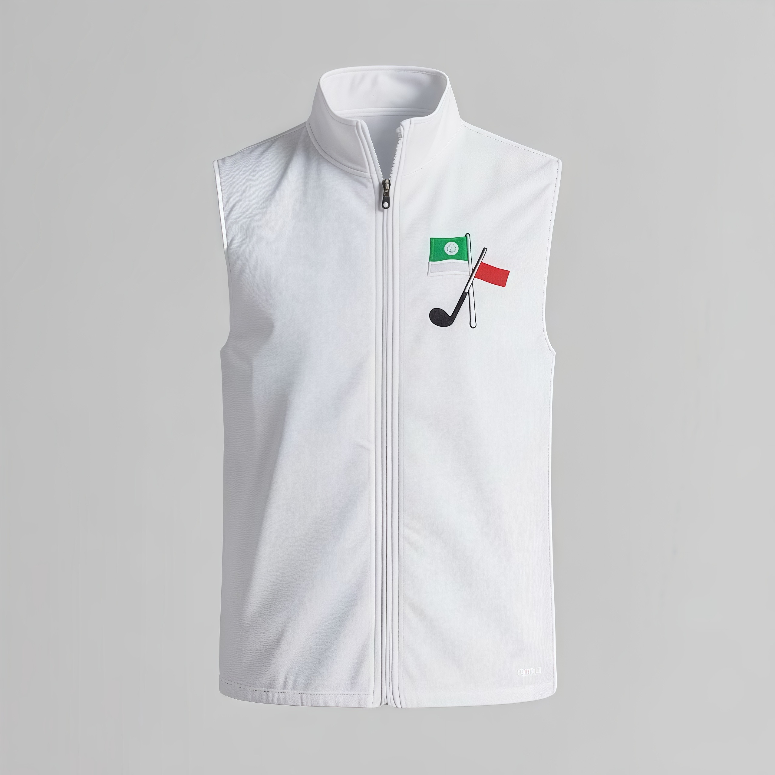 Women's Full Sublimation Full-Zip Sleeveless Golf Vest - 220G WindProof
