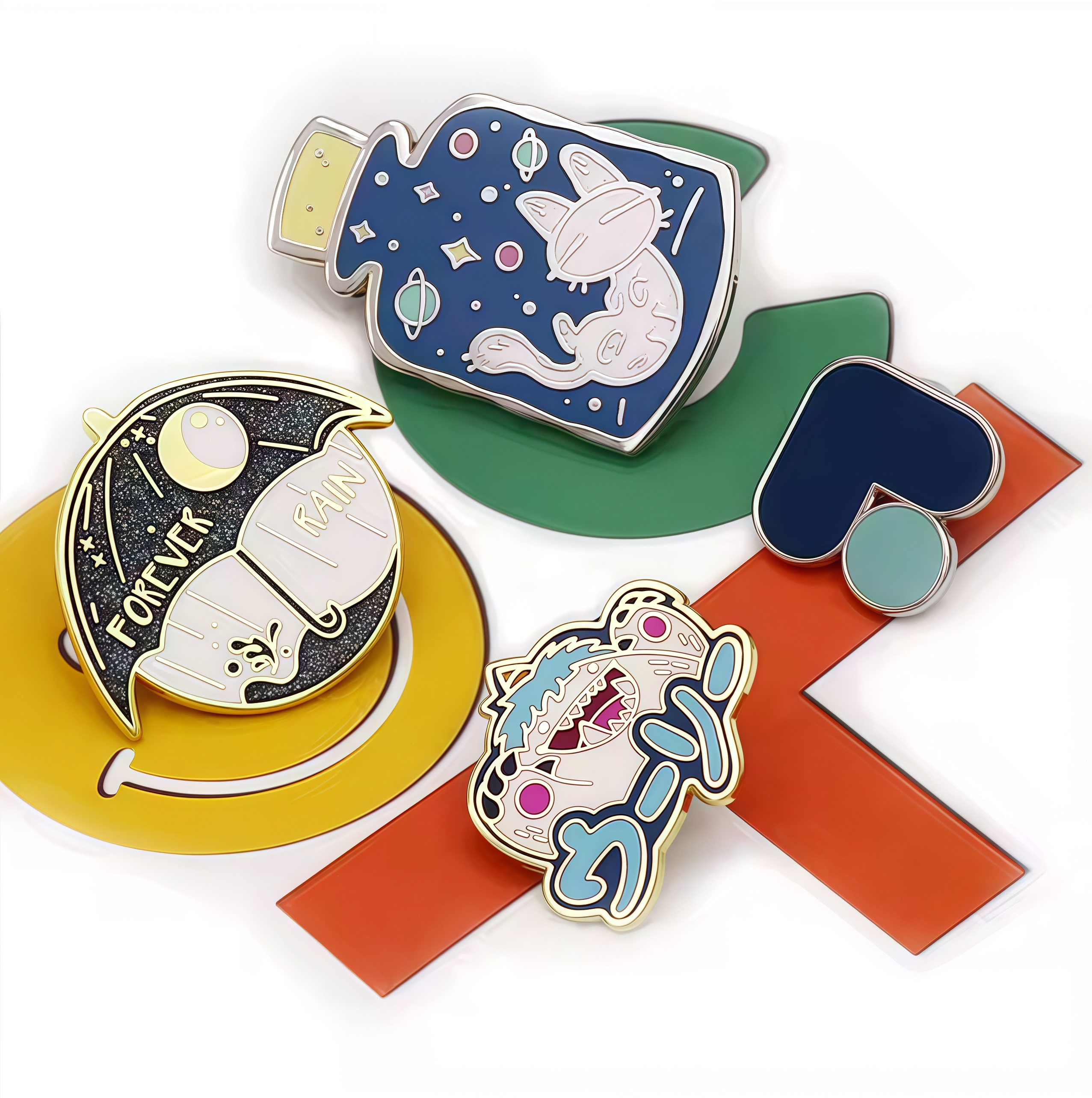 Hard Enamel Lapin Pin